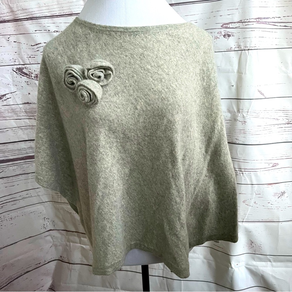 Express cashmere cape shrug